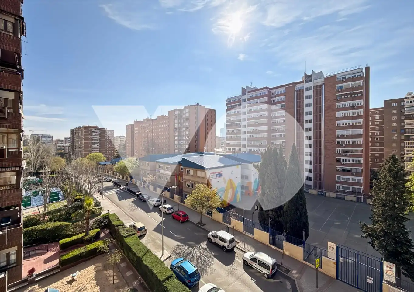 Vista exterior de Pis en venda en Madrid amb Aire condicionat i Terrassa