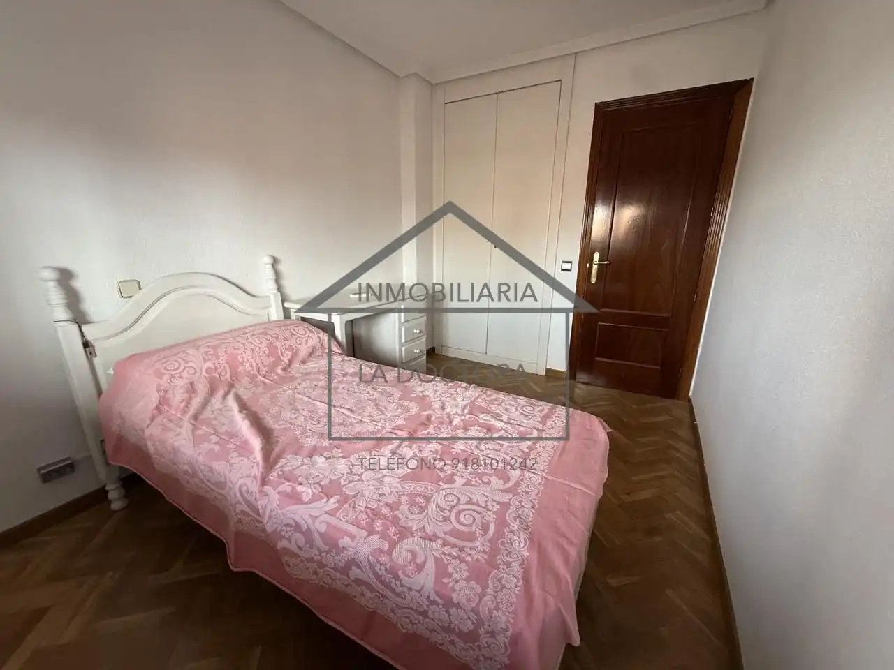 Schlafzimmer von Wohnung zur Miete in Móstoles mit Heizung, Parkett und Terrasse