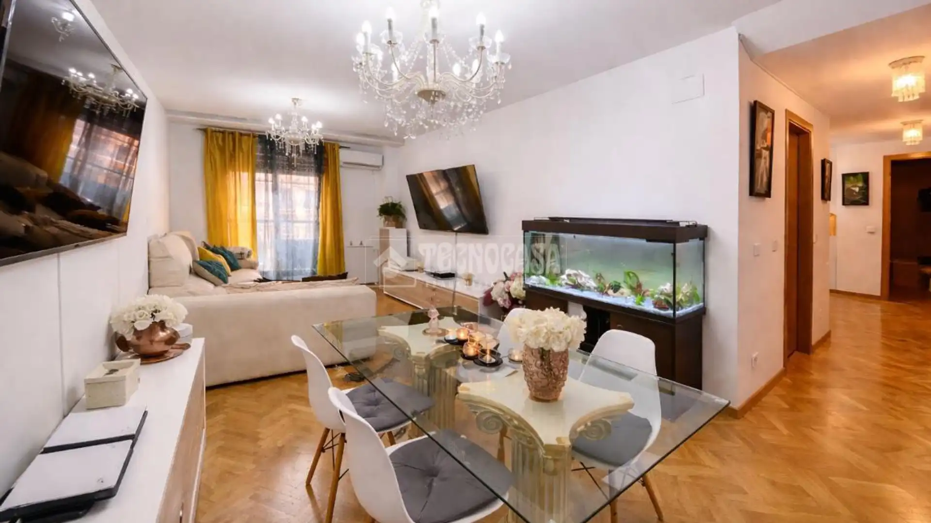 Sala de estar de Piso en venta en Illescas con Aire acondicionado, Calefacción y Parquet