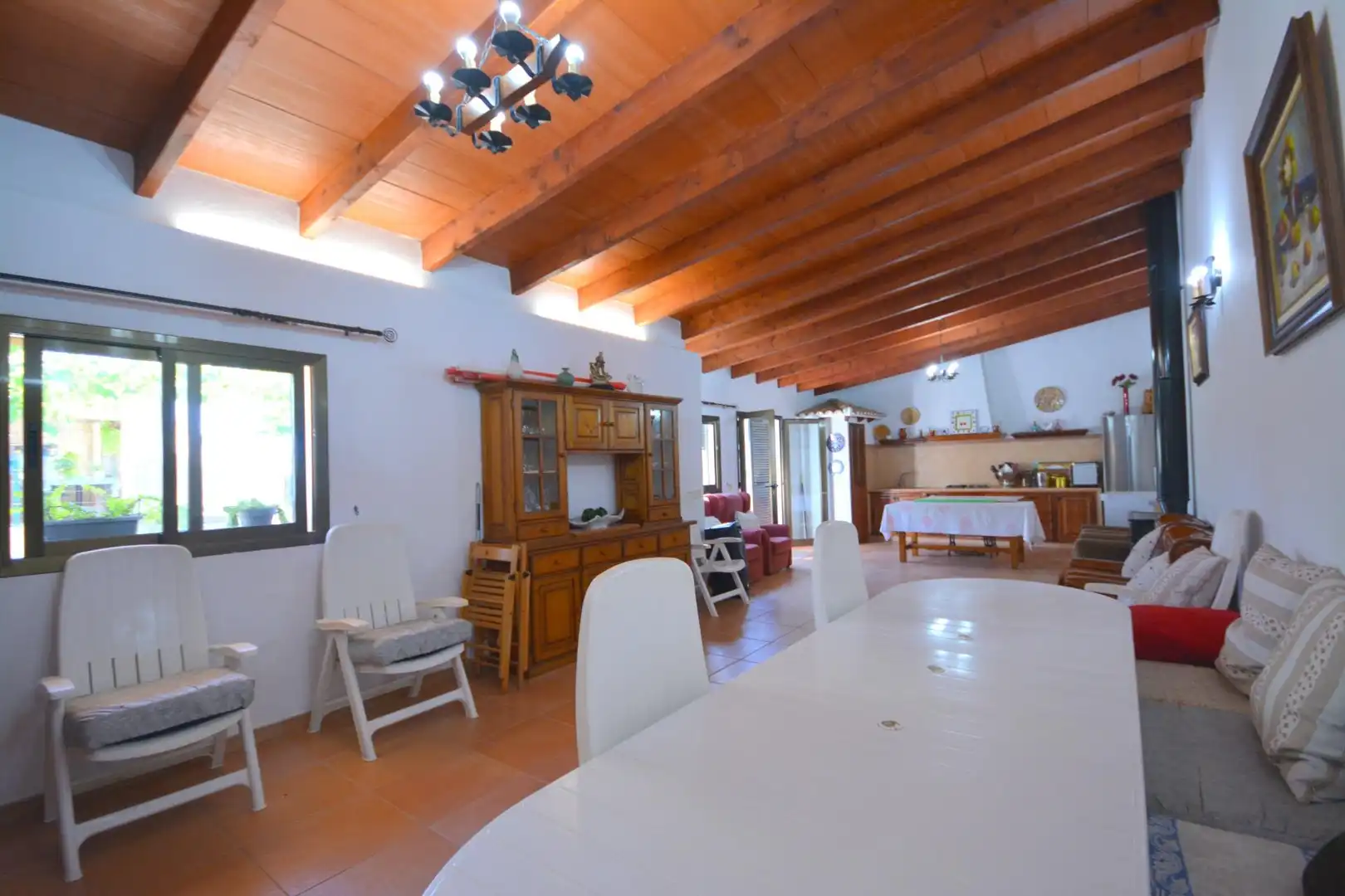 Menjador de Casa o xalet en venda en Marratxí amb Aire condicionat, Calefacció i Jardí privat