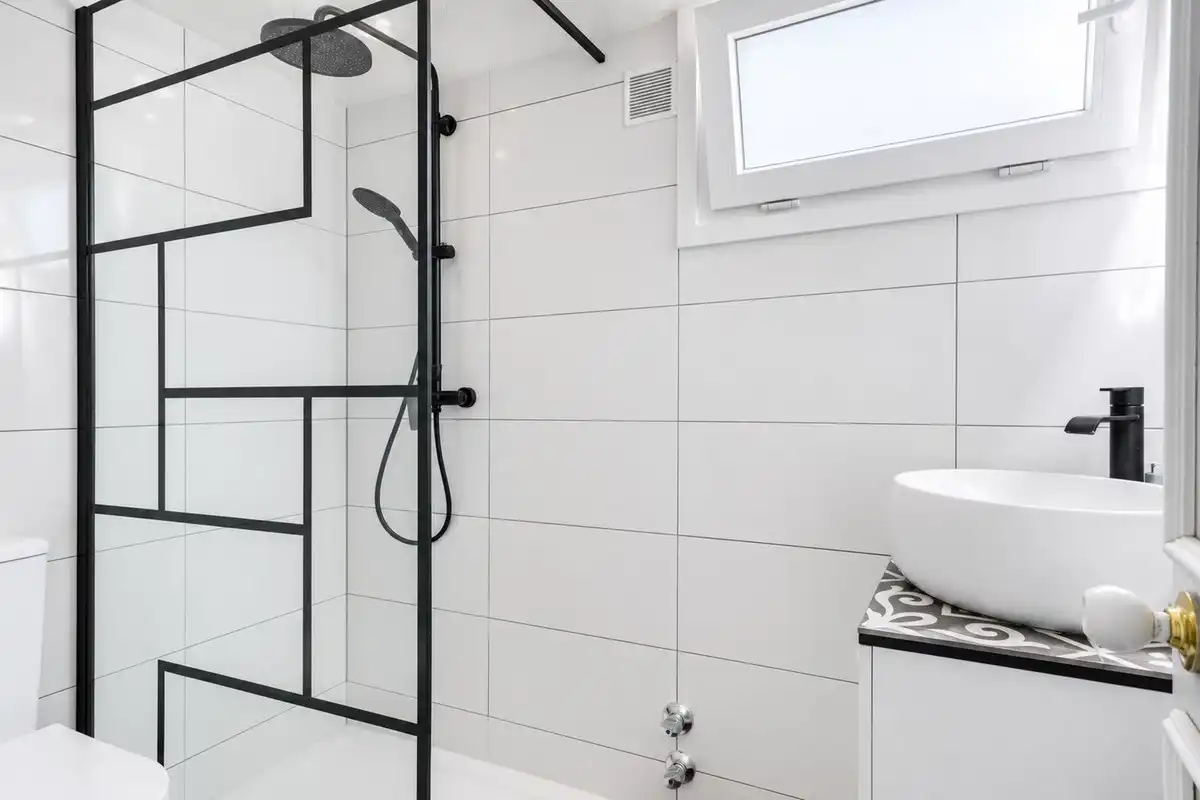 Baño de Casa adosada en venta en Estepona con Aire acondicionado, Jardín privado y Terraza