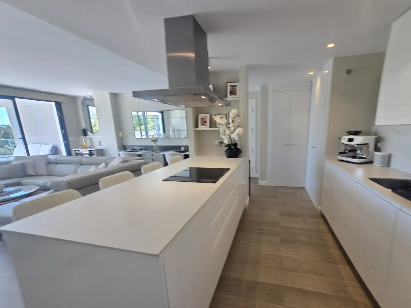 Kitchen of Flat for sale in Mijas  with Air Conditioner, Heating and Terrace