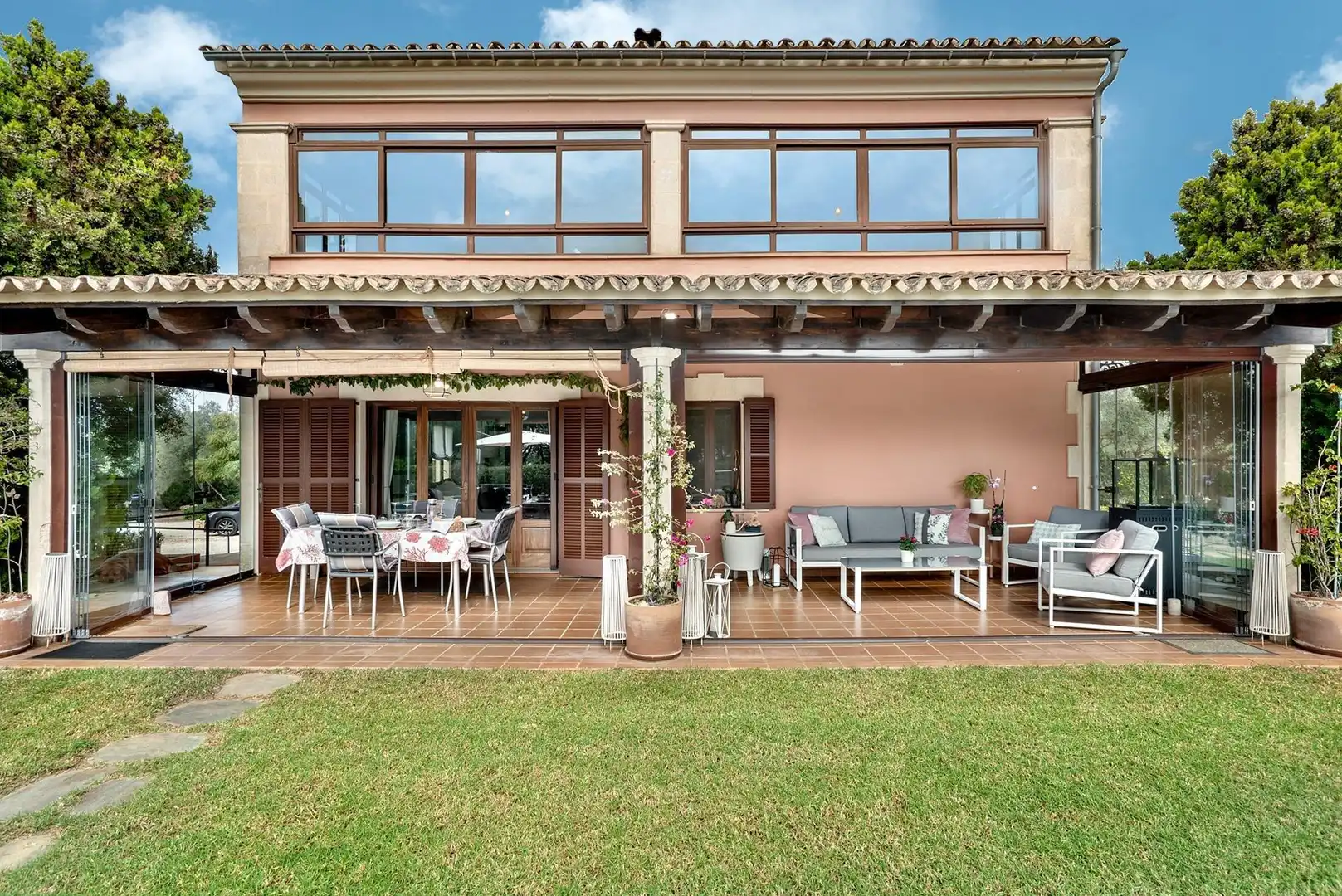 Terraza de Casa o chalet en venta en  Palma de Mallorca con Calefacción, Jardín privado y Terraza