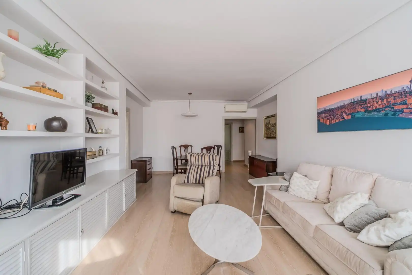 Sala de estar de Piso en venta en Madrid con Aire acondicionado, Calefacción y Amueblado