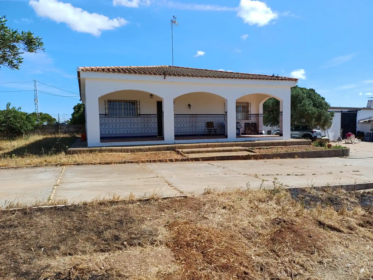 Vista exterior de Finca rústica en venta en Isla Cristina con Jardín privado