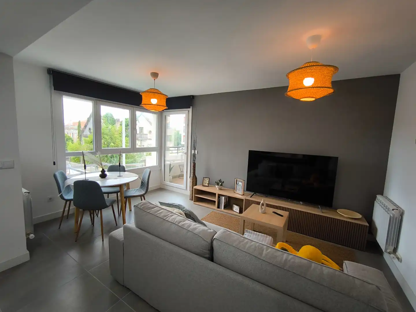 Sala de estar de Piso en venta en Vilagarcía de Arousa con Calefacción, Terraza y Trastero