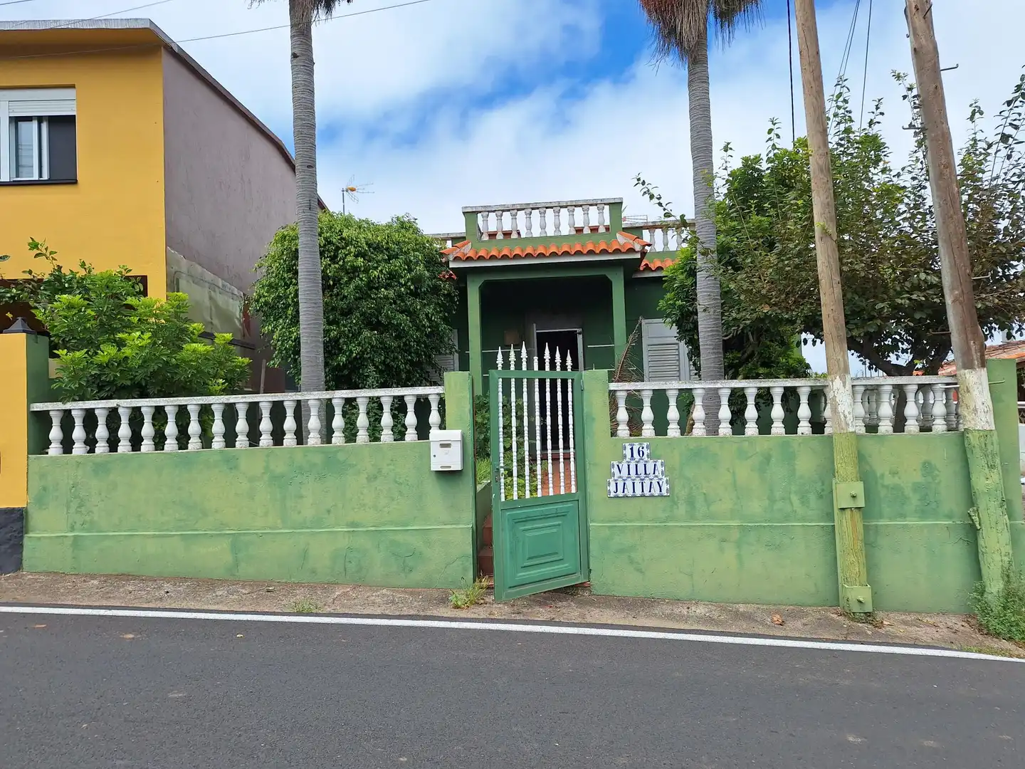 Vista exterior de Casa adosada en venta en Tacoronte