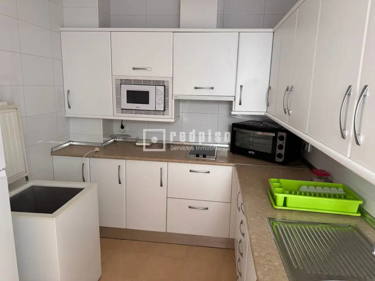 Cuina de Dúplex de lloguer en Málaga amb Aire condicionat, Calefacció i Terrassa