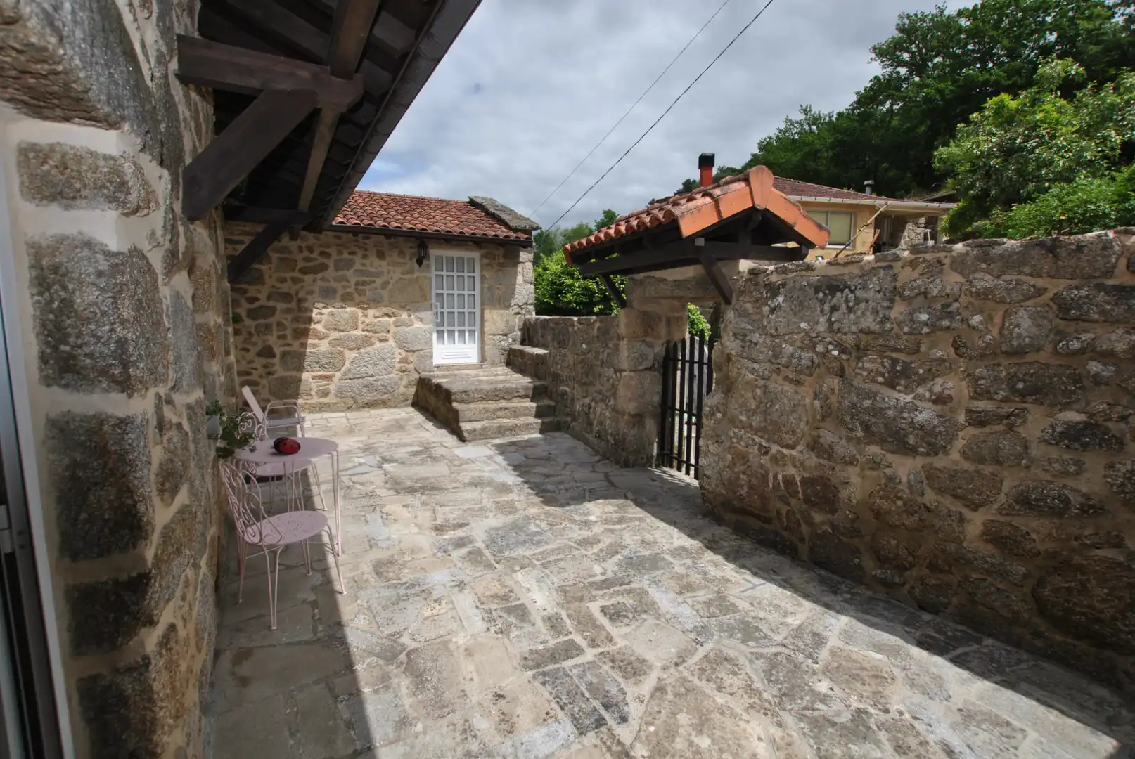 Terraza de Casa adosada en venta en A Arnoia con Terraza, Trastero y Horno