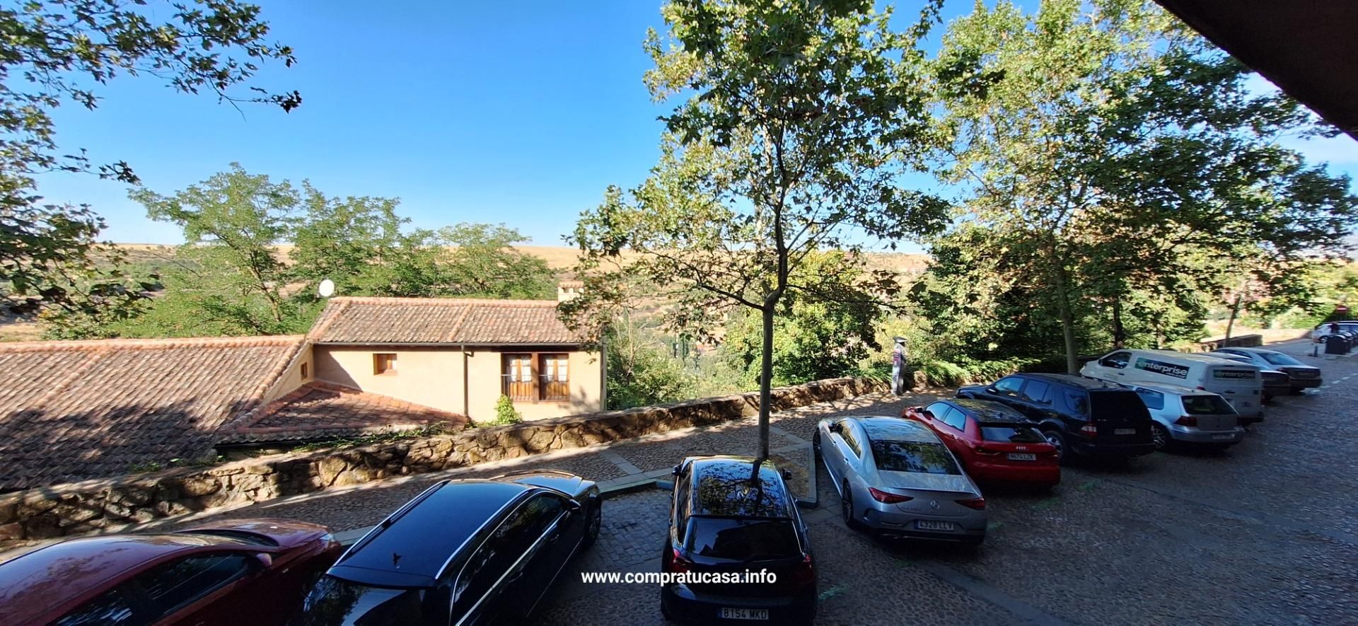 Exterior view of Flat to rent in Segovia Capital  with Heating, Parquet flooring and Terrace