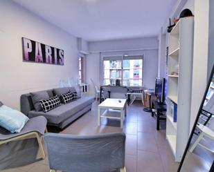 Living room of Apartment to rent in  Valencia Capital  with Air Conditioner, Furnished and Oven