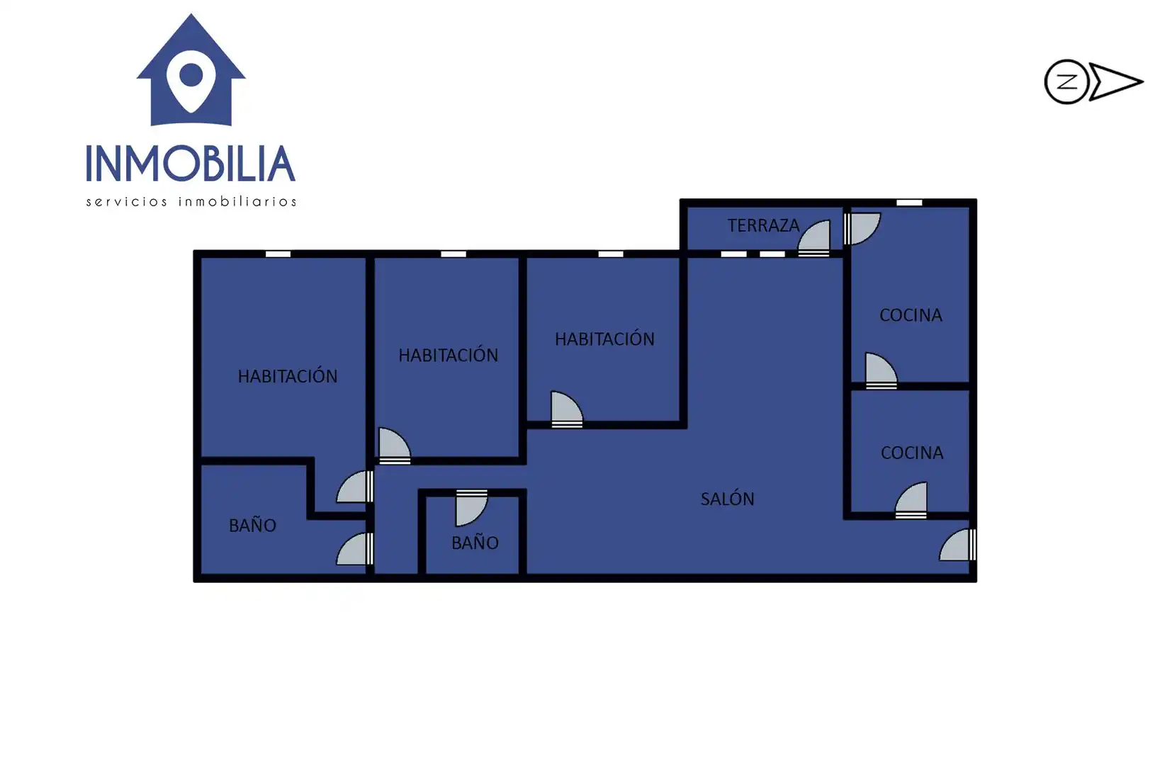 Piso en venta en Madrid con Calefacción y Terraza