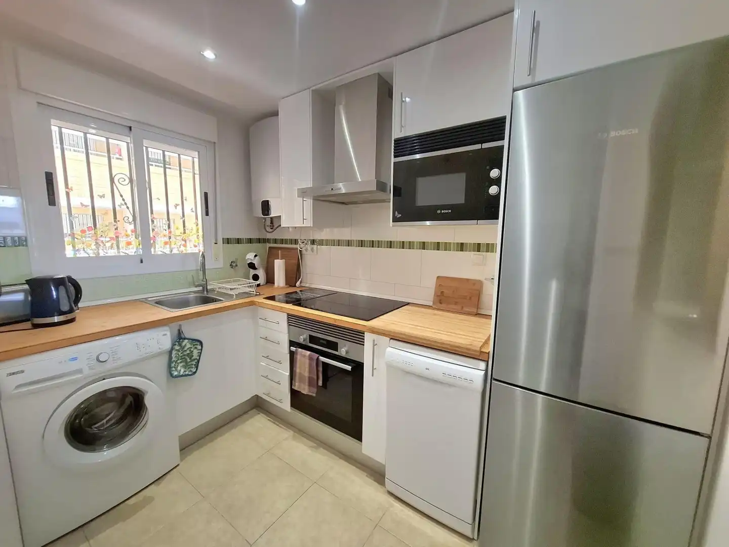 Cocina de Apartamento en venta en Oropesa del Mar / Orpesa con Aire acondicionado, Amueblado y Balcón