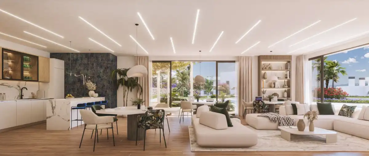 Sala d'estar de Apartament en venda en Casares amb Aire condicionat, Terrassa i Traster