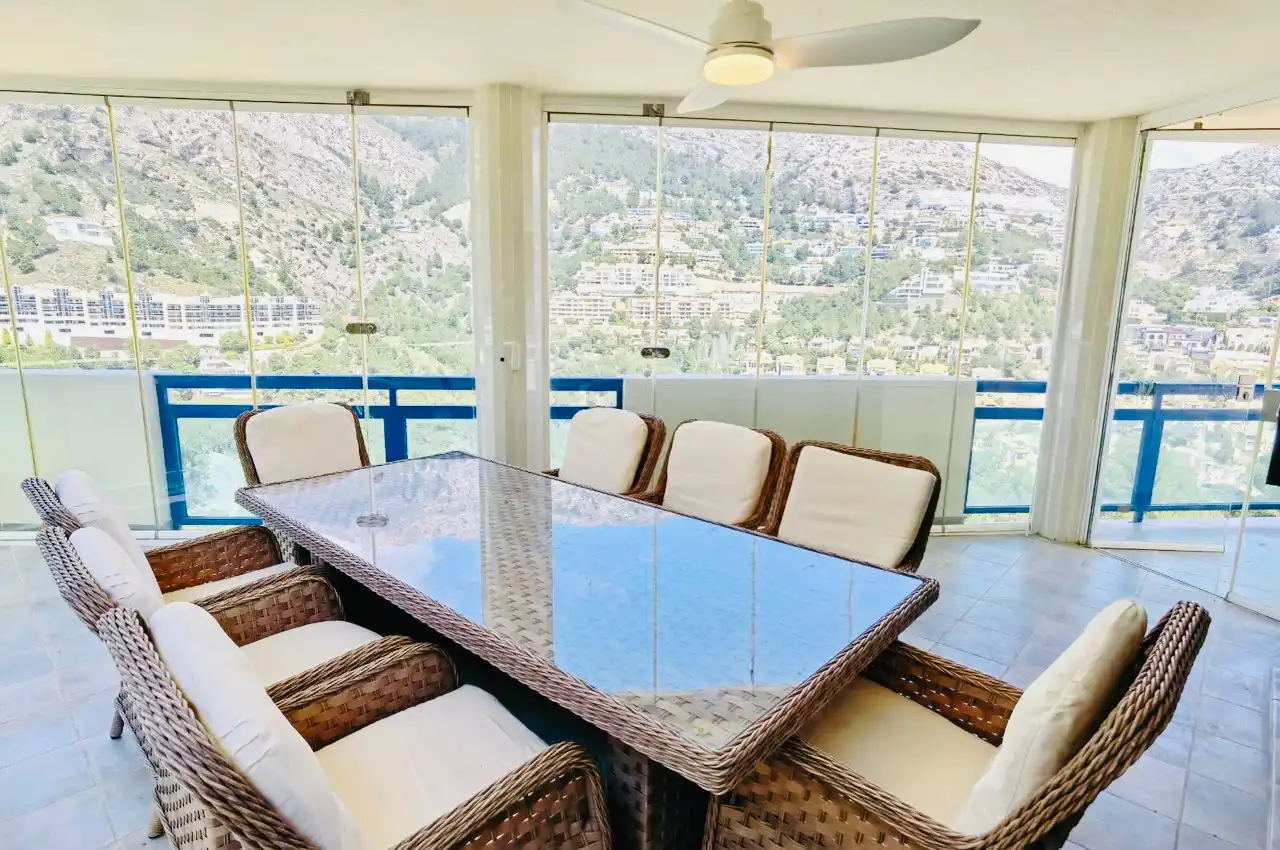 Terraza de Casa o chalet en venta en Altea con Aire acondicionado, Calefacción y Jardín privado