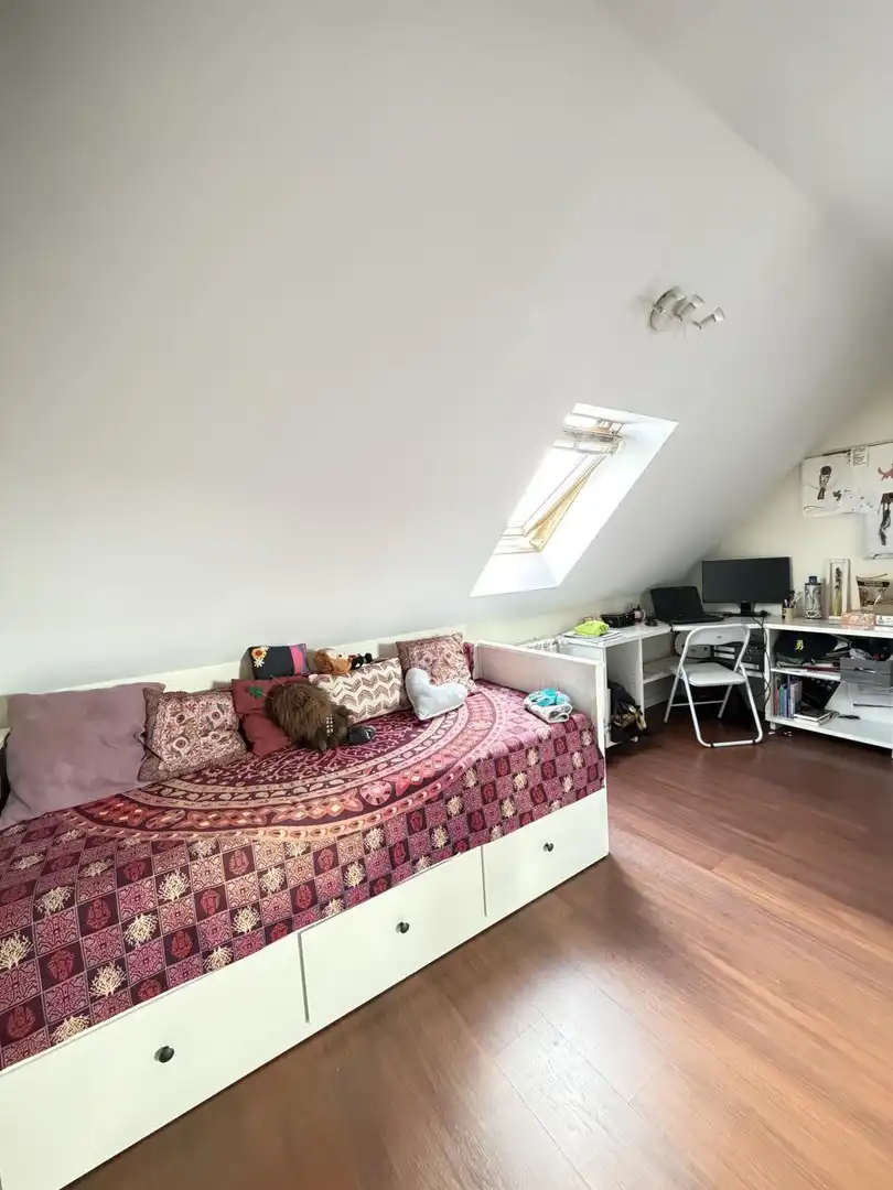 Bedroom of Attic for rent in  Madrid Capital  with Air Conditioner, Heating and Terrace