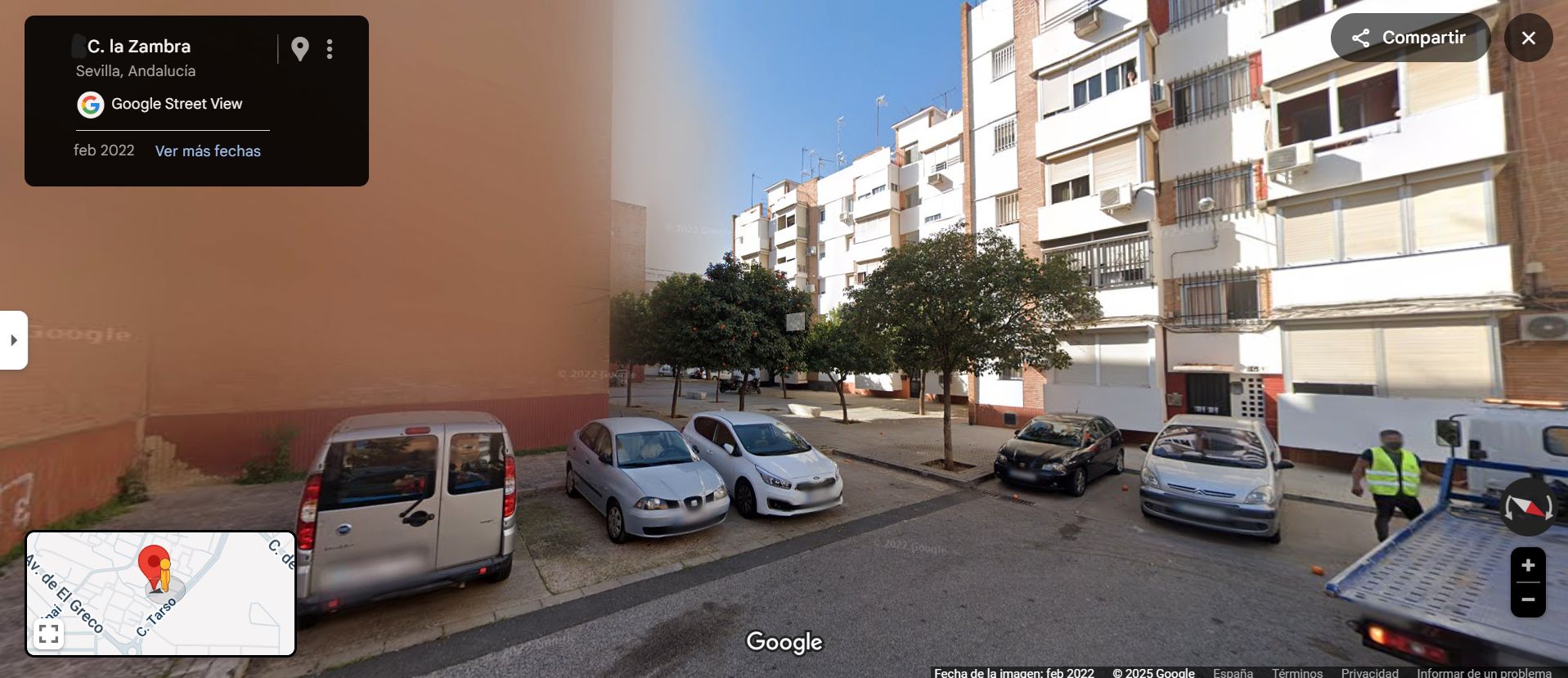 Parking of Flat for sale in  Sevilla Capital