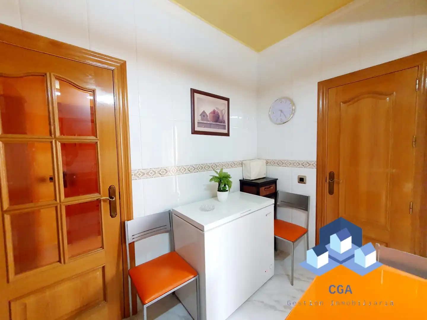 Kitchen of Flat for sale in Lorca  with Storage room, Furnished and Oven