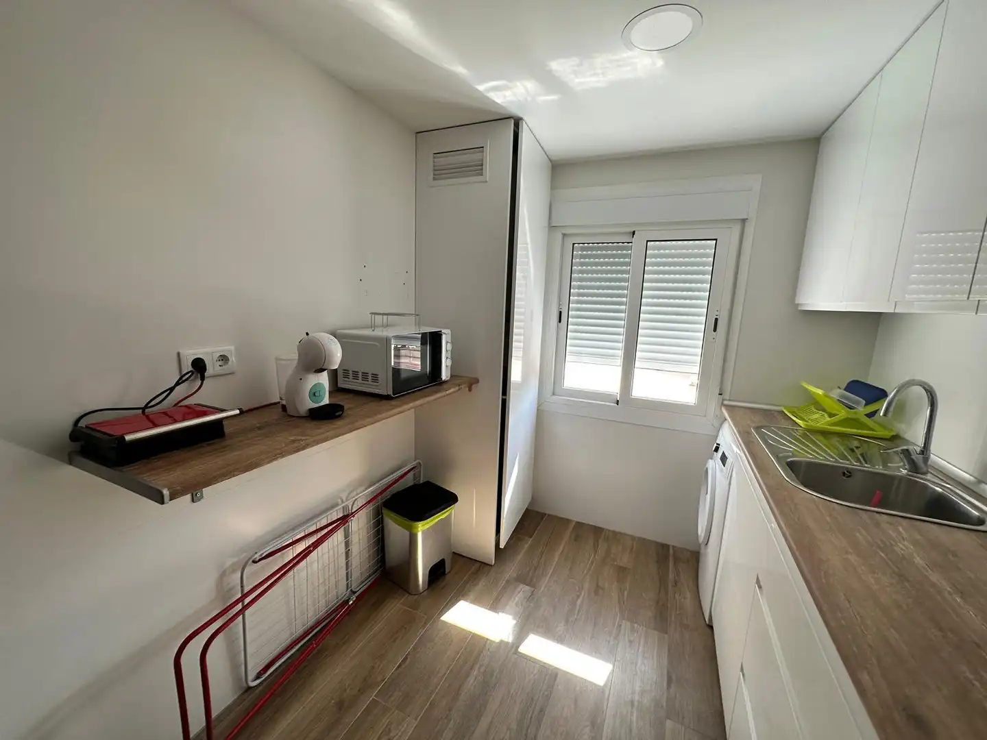 Cocina de Piso de alquiler en San Vicente del Raspeig / Sant Vicent del Raspeig con Aire acondicionado, Calefacción y Amueblado