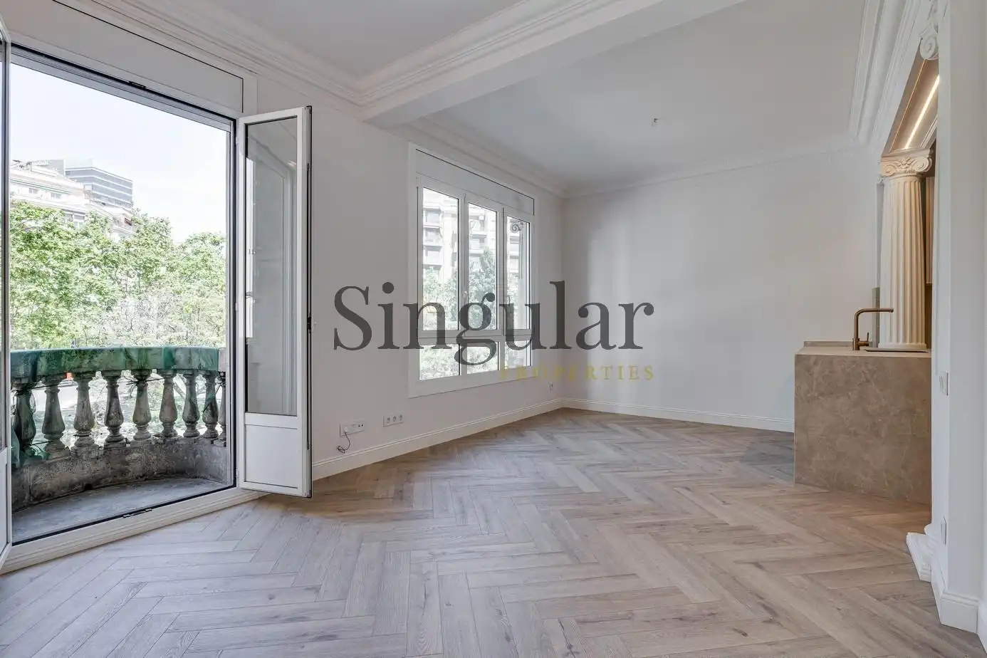 Piso con terraza en venta en de Sarrià