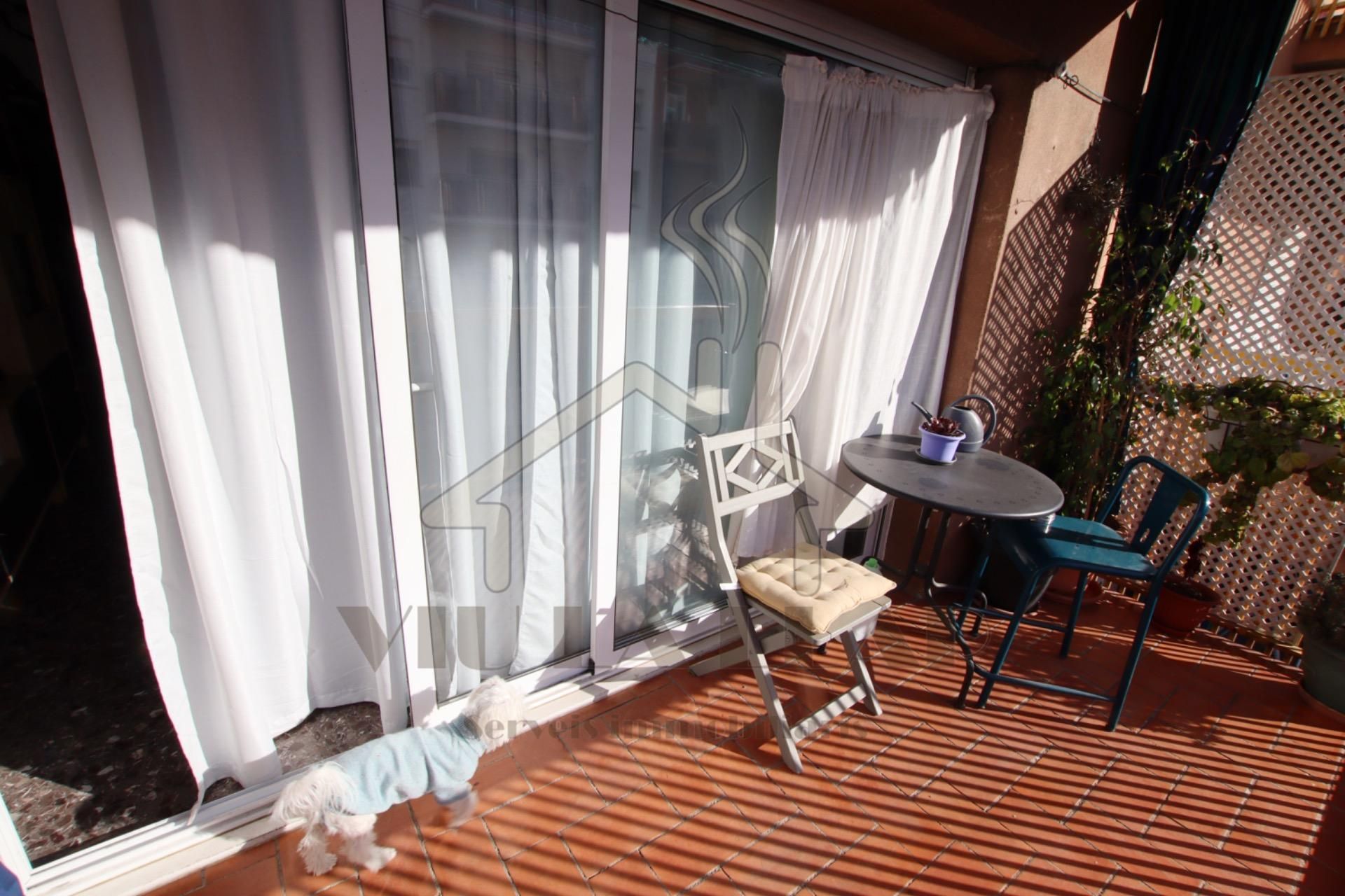 Balcony of Flat for sale in Mataró