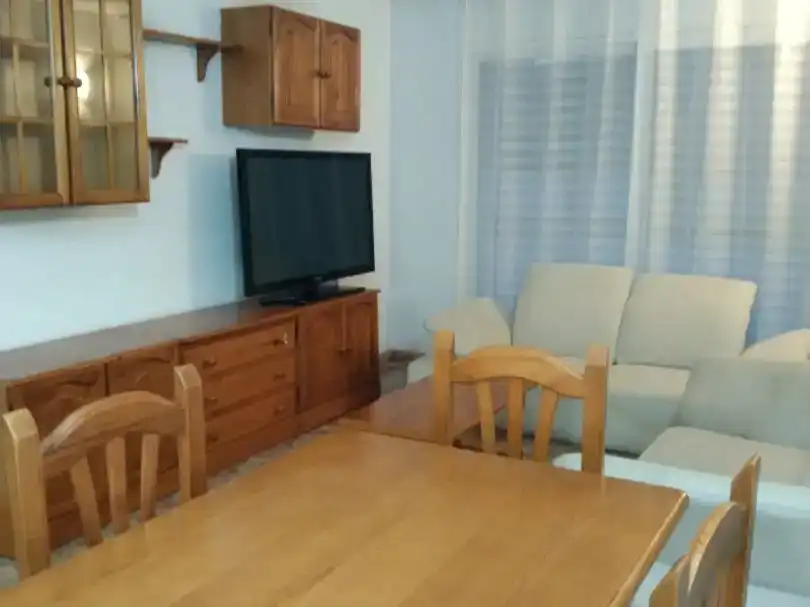 Wohnzimmer von Wohnung zur Miete in Torredembarra mit Schwimmbad, Möbliert und Balkon