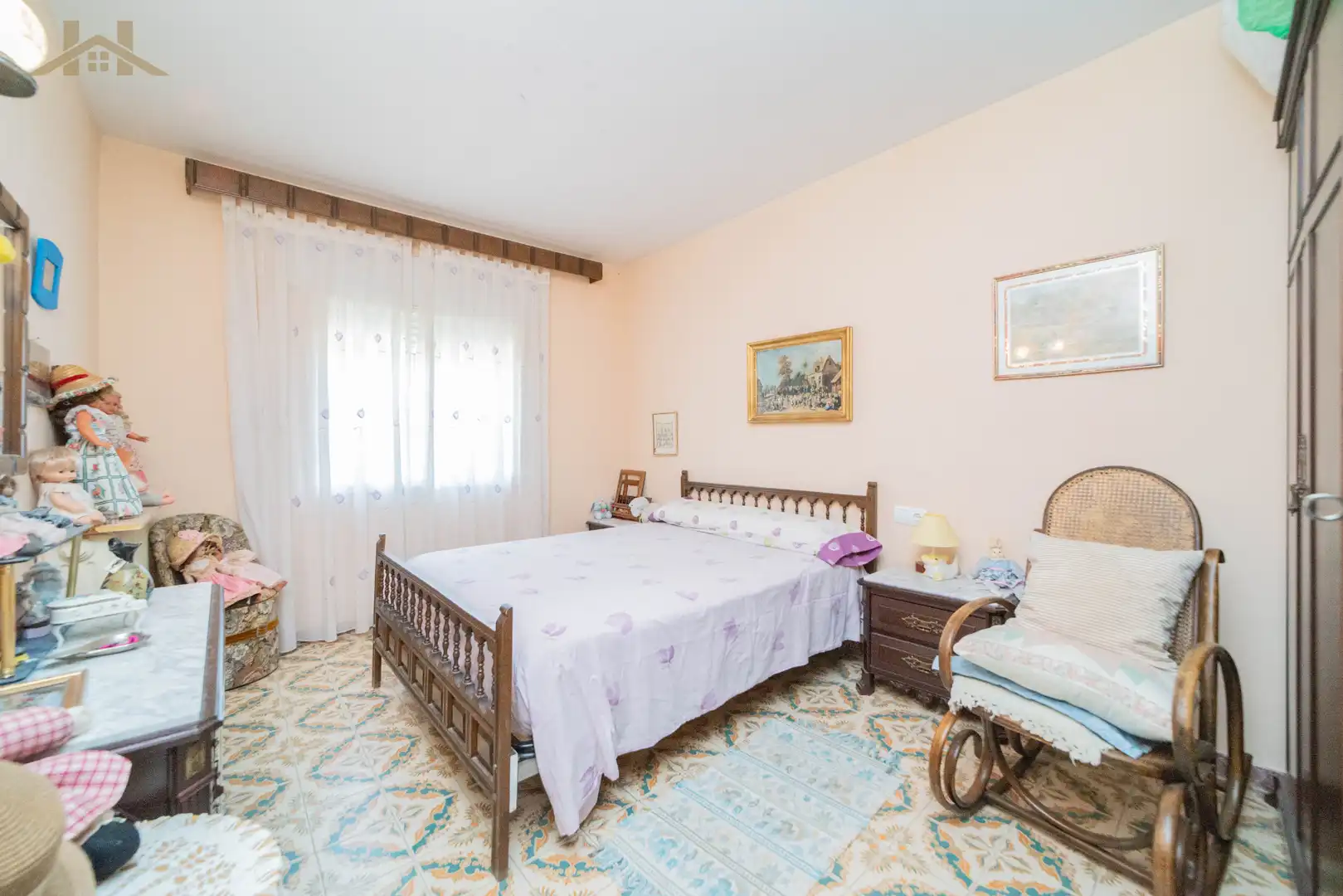 Bedroom of Houses for sale in Santa Cruz del Retamar  with Air Conditioner, Heating and Private garden