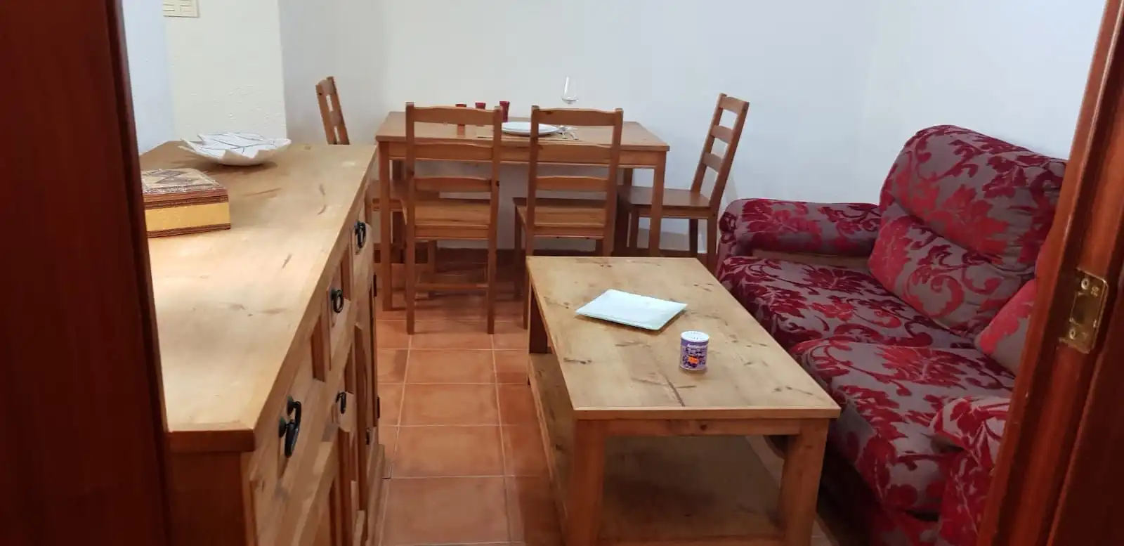 Comedor de Apartamento de alquiler en Málaga con Amueblado y Lavadora