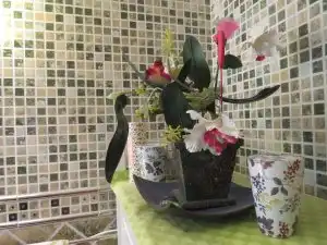 Bany de Casa o xalet en venda en Dos Hermanas amb Aire condicionat, Jardí privat i Terrassa