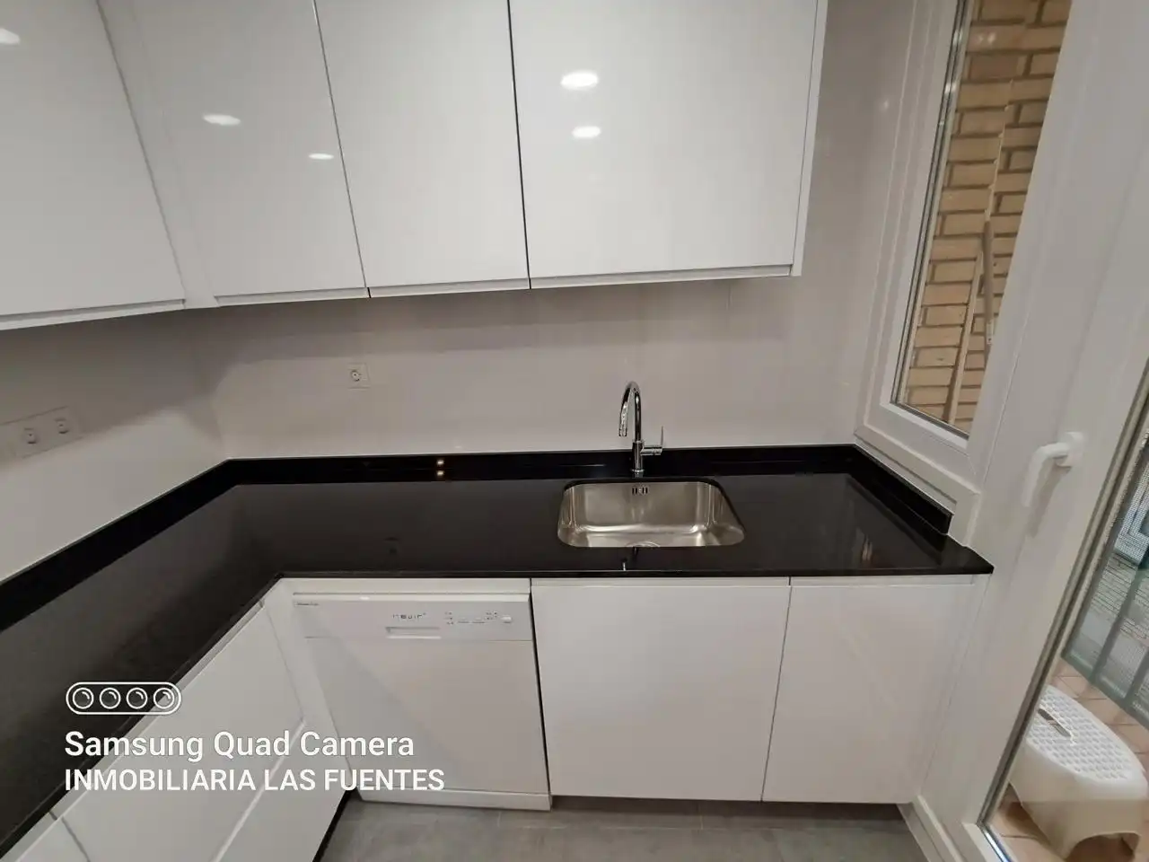 Cocina de Piso de alquiler en Zaragoza con Aire acondicionado, Calefacción y Terraza