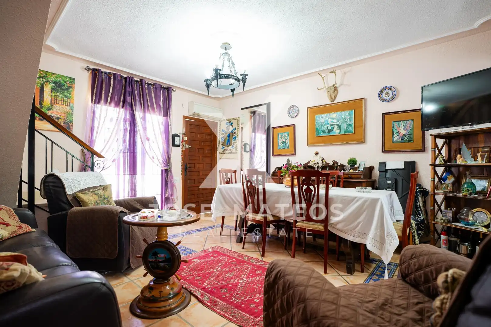 Sala de estar de Casa adosada en venta en Oropesa del Mar / Orpesa
