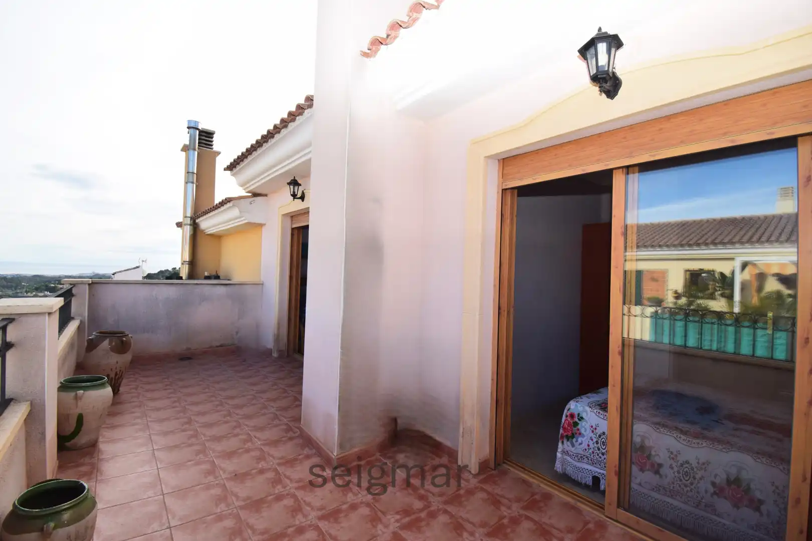 Terraza de Casa adosada en venta en La Nucia con Terraza, Horno y Lavadora
