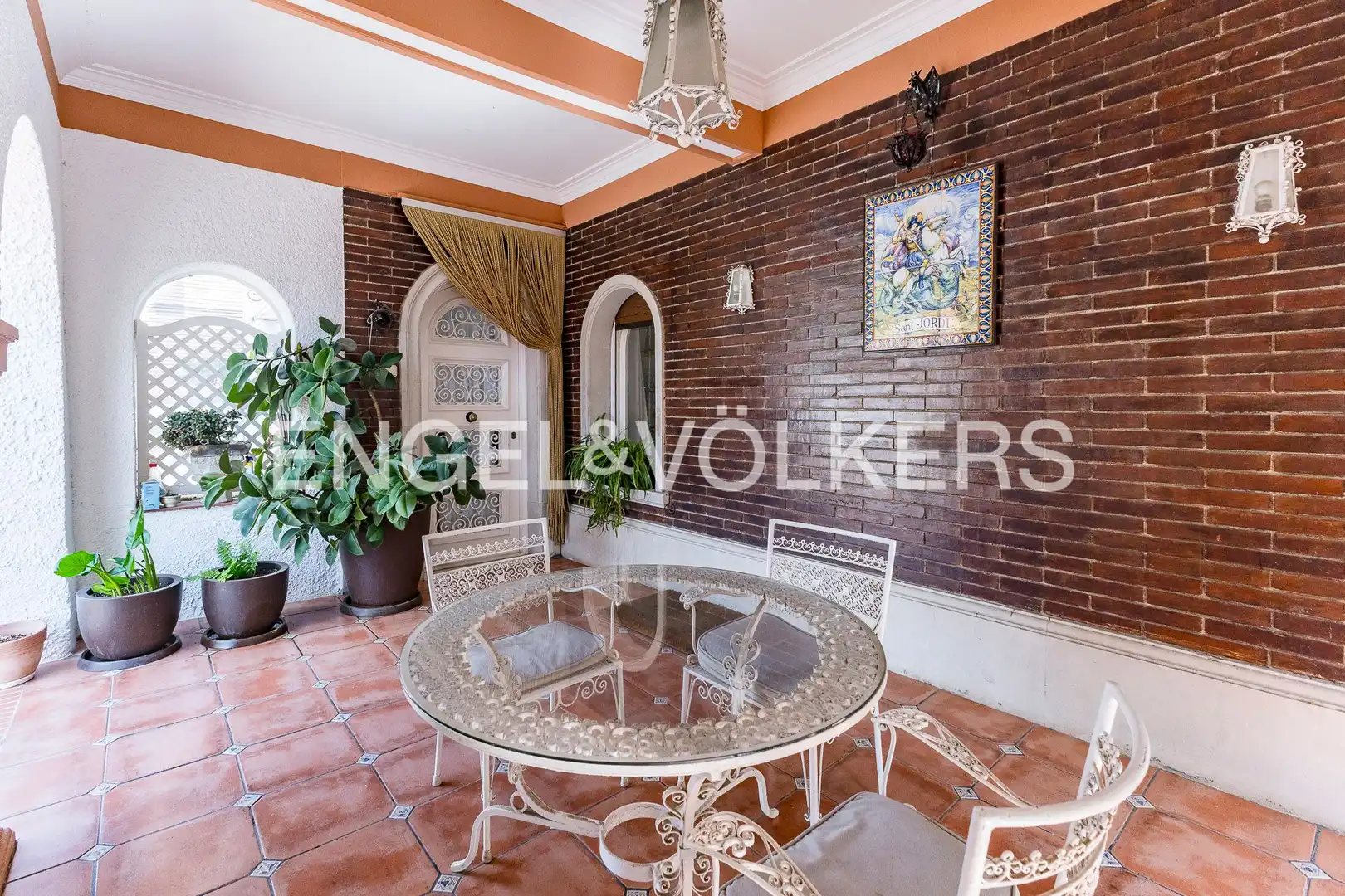Terraza de Casa o chalet en venta en Barcelona con Calefacción, Jardín privado y Terraza