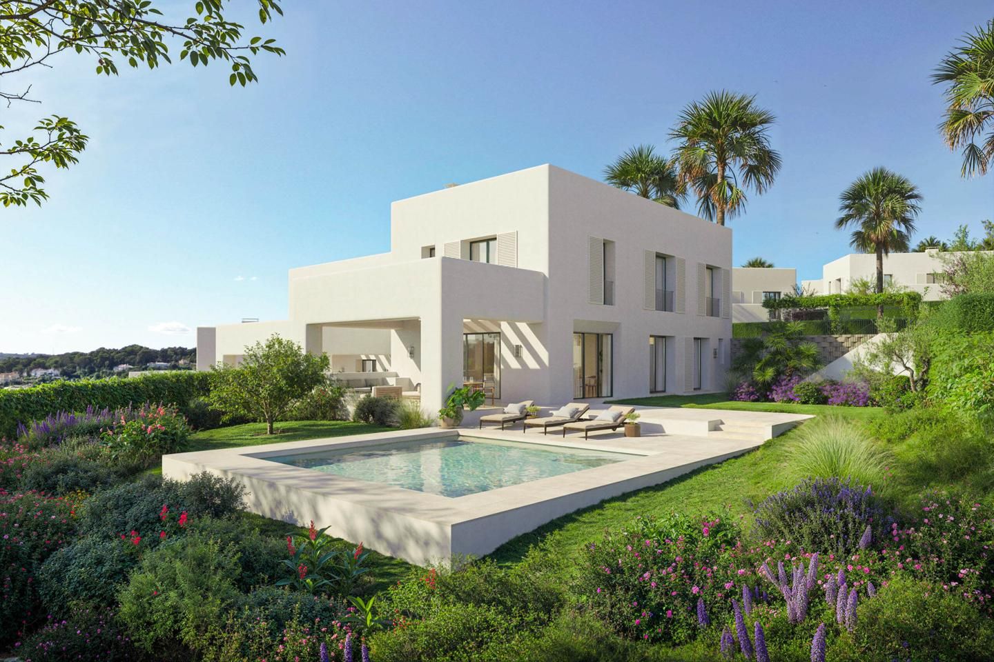 Garden of House or chalet for sale in Sotogrande  with Air Conditioner, Heating and Private garden