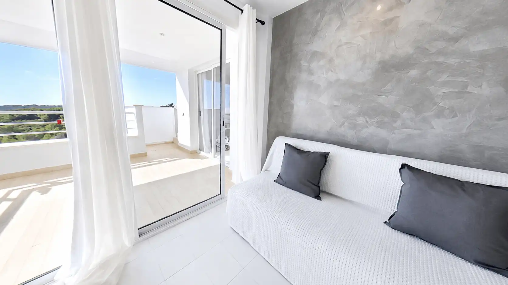 Terraza de Ático de alquiler en Sant Llorenç des Cardassar con Aire acondicionado, Terraza y Piscina