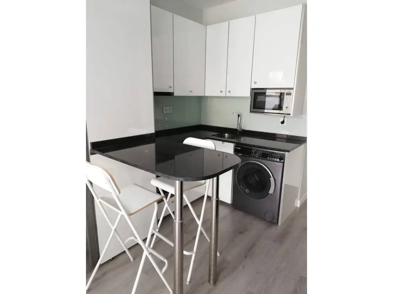 Cocina de Apartamento de alquiler en Burgos con Calefacción, Terraza y Amueblado