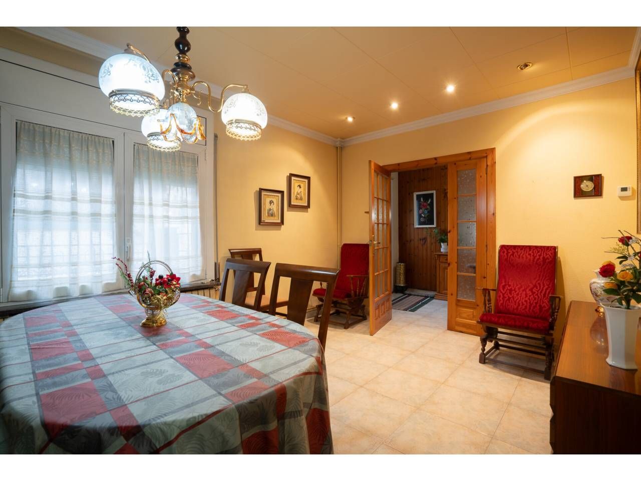 Dining room of House or chalet for sale in Roda de Ter  with Air Conditioner, Heating and Terrace