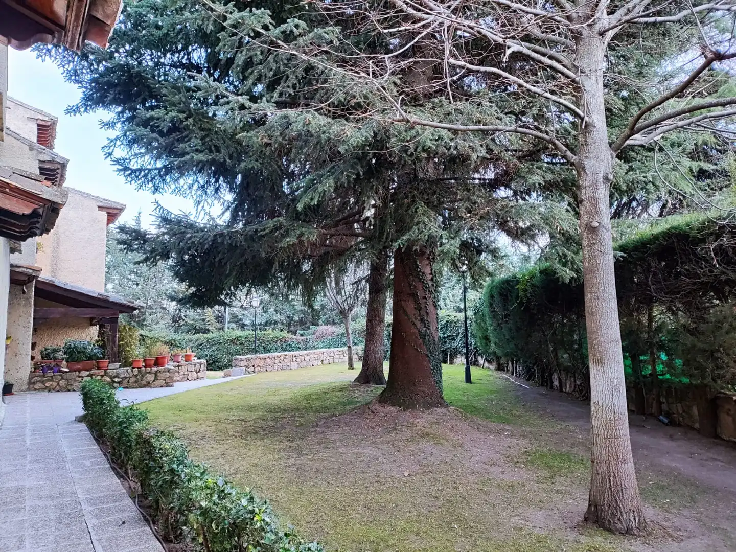 Garden of Detached homes for sale in Manzanares El Real  with Heating, Private garden and Terrace
