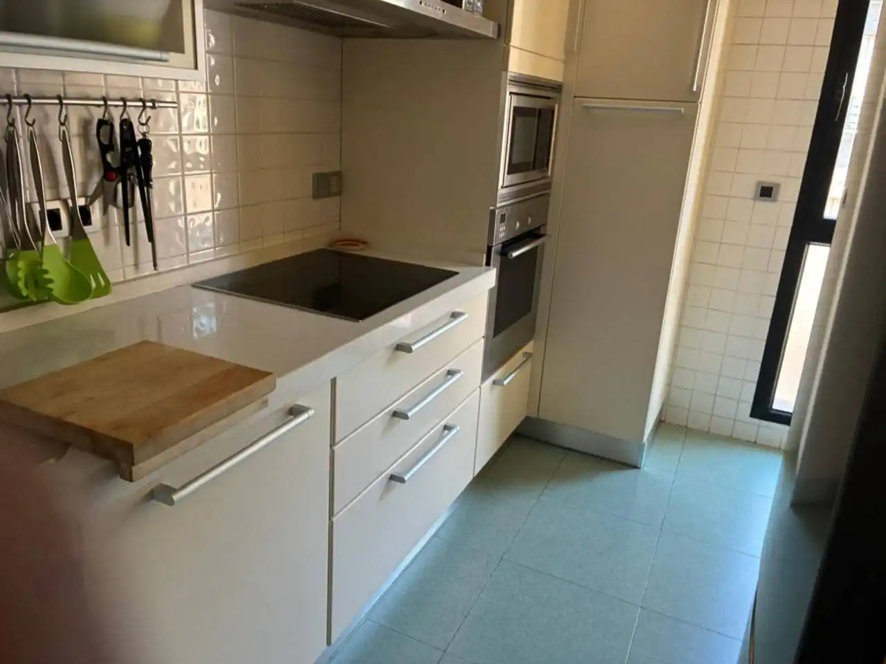 Cocina de Dúplex en venta en León Capital  con Calefacción y Trastero