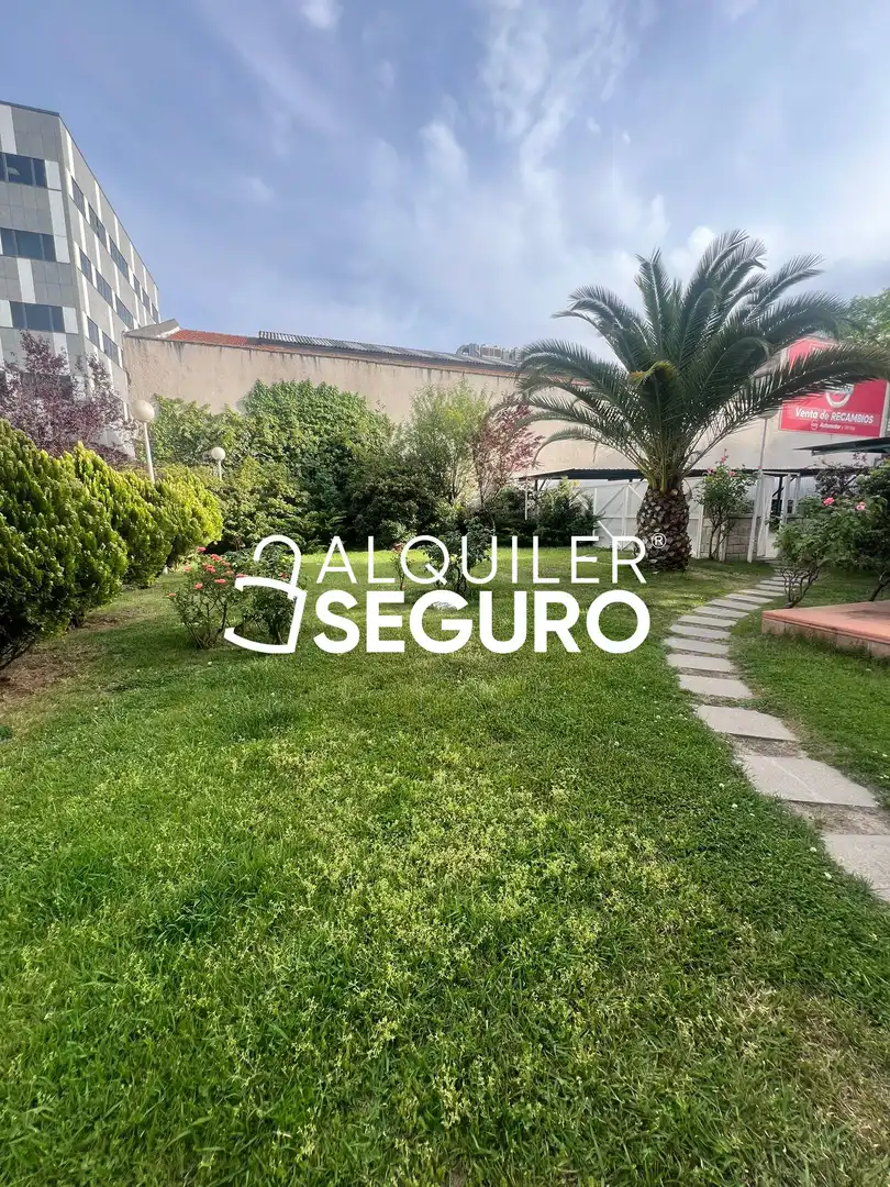 Garden of Flat for rent in Arganda del Rey  with Air Conditioner, Swimming Pool and Furnished