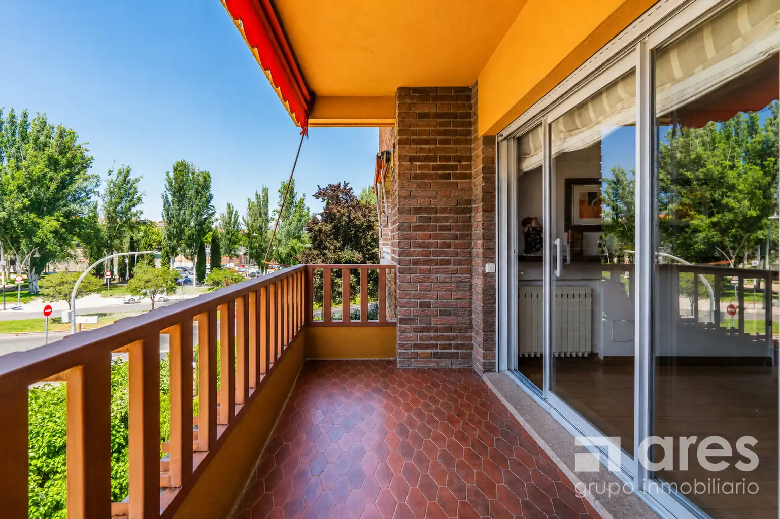 Terrasse von Wohnung zum Verkauf in Pozuelo de Alarcón mit Klimaanlage, Heizung und Terrasse