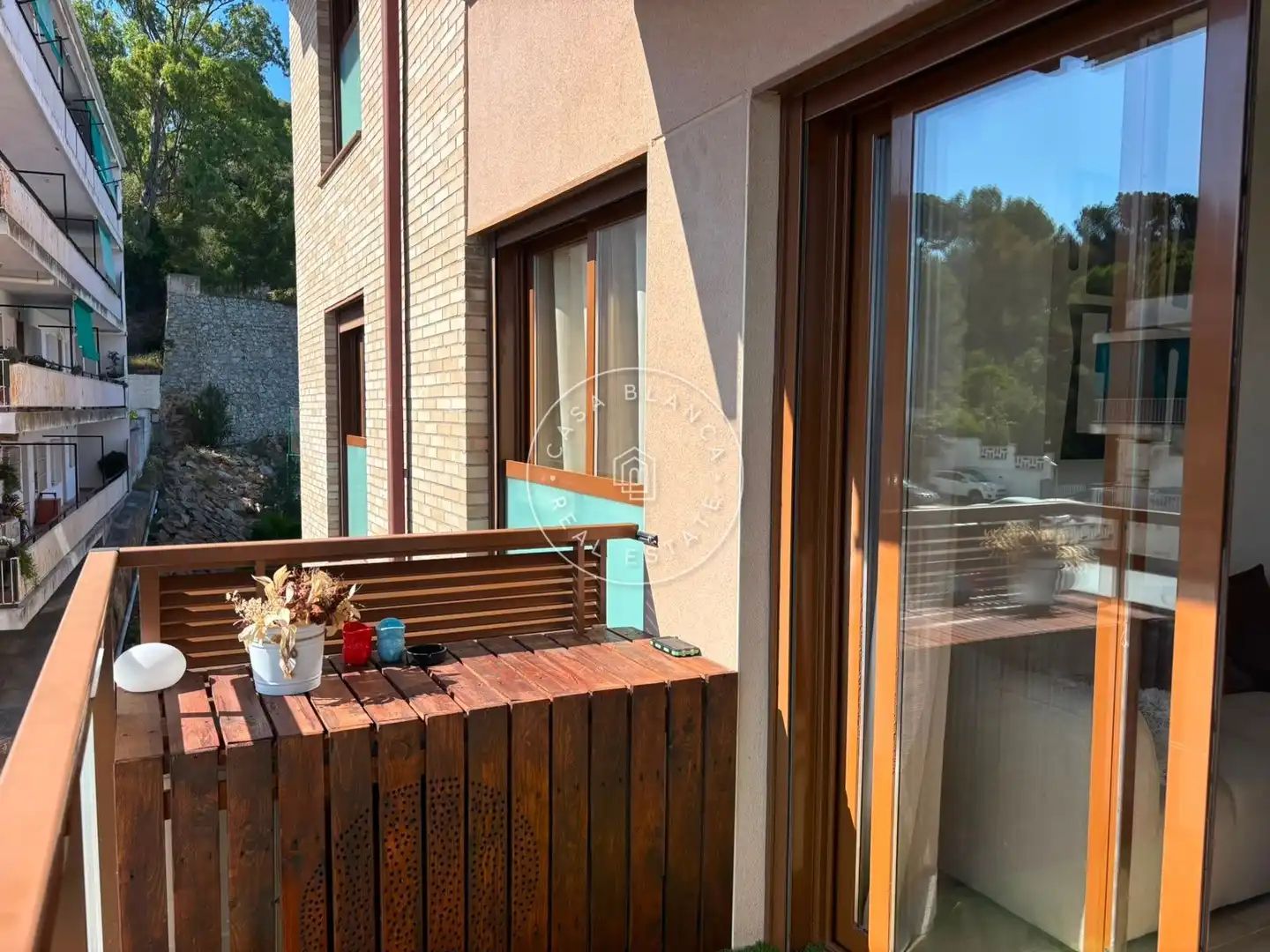 Balcony of Apartments for sale in Lloret de Mar  with Air Conditioner, Heating and Terrace