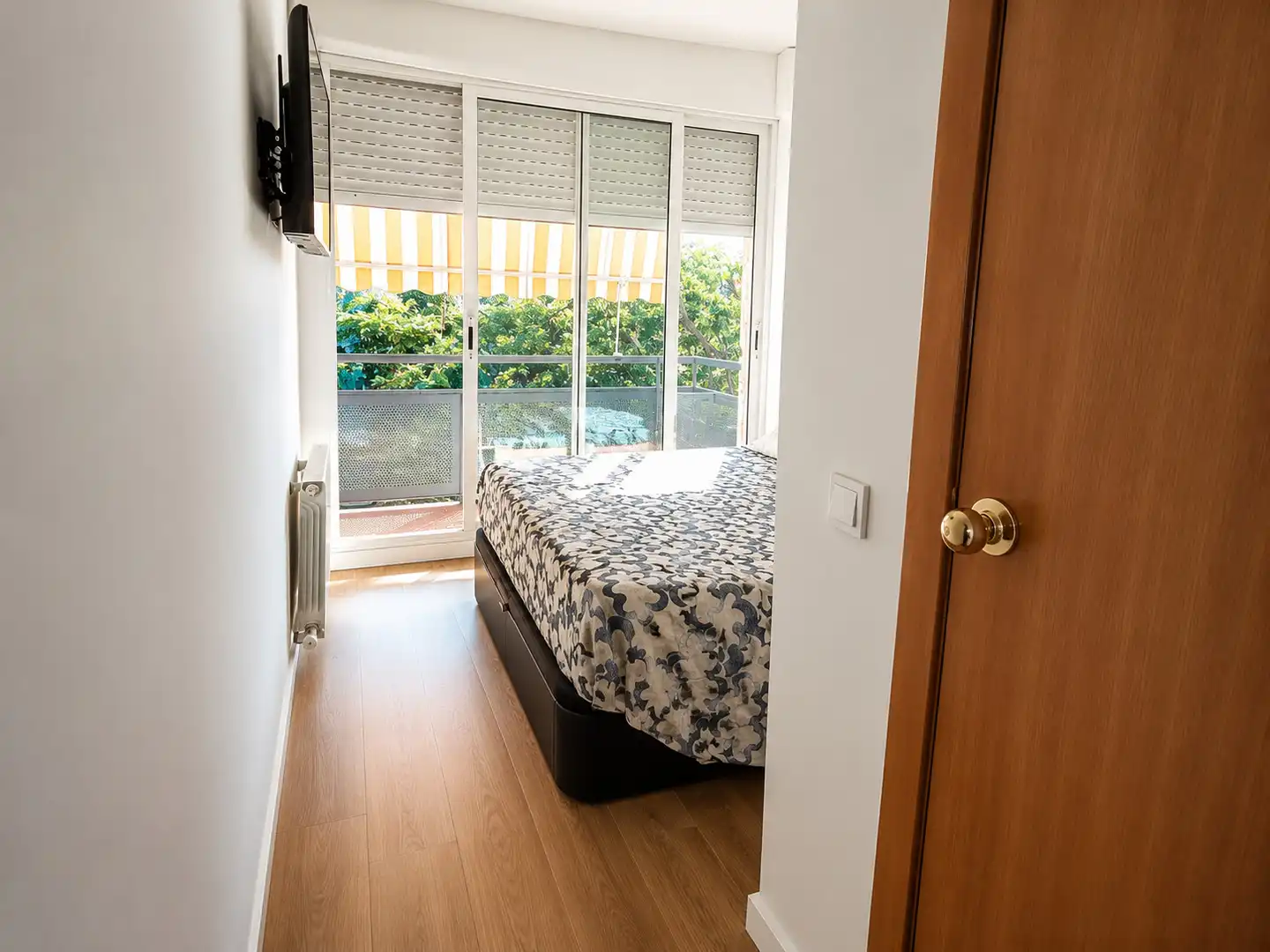 Bedroom of Flat for sale in Sabadell  with Air Conditioner, Heating and Parquet flooring