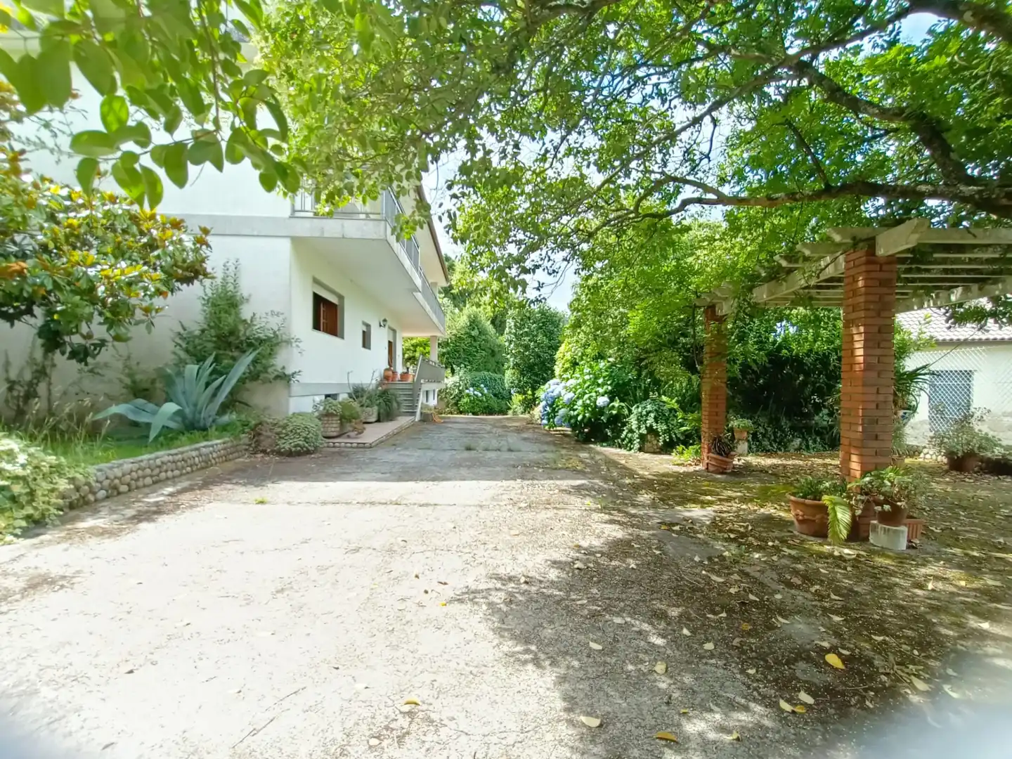 Vista exterior de Casa o chalet de alquiler en A Guarda   con Calefacción, Jardín privado y Parquet