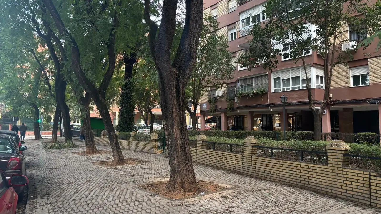 Exterior view of Flat for sale in Sevilla  with Air Conditioner, Private garden and Terrace