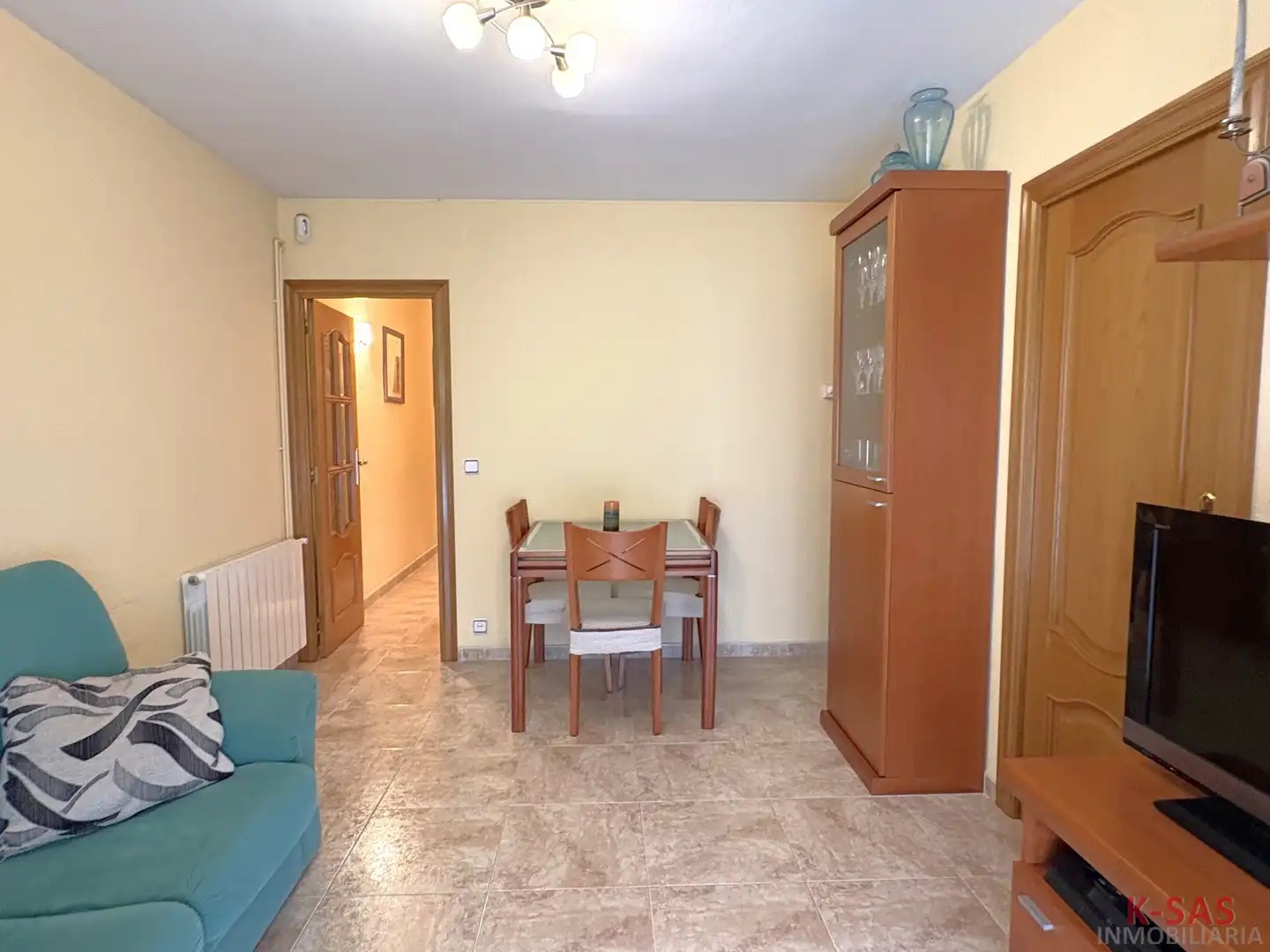 Dining room of Flat for sale in Esplugues de Llobregat  with Heating, Furnished and Oven