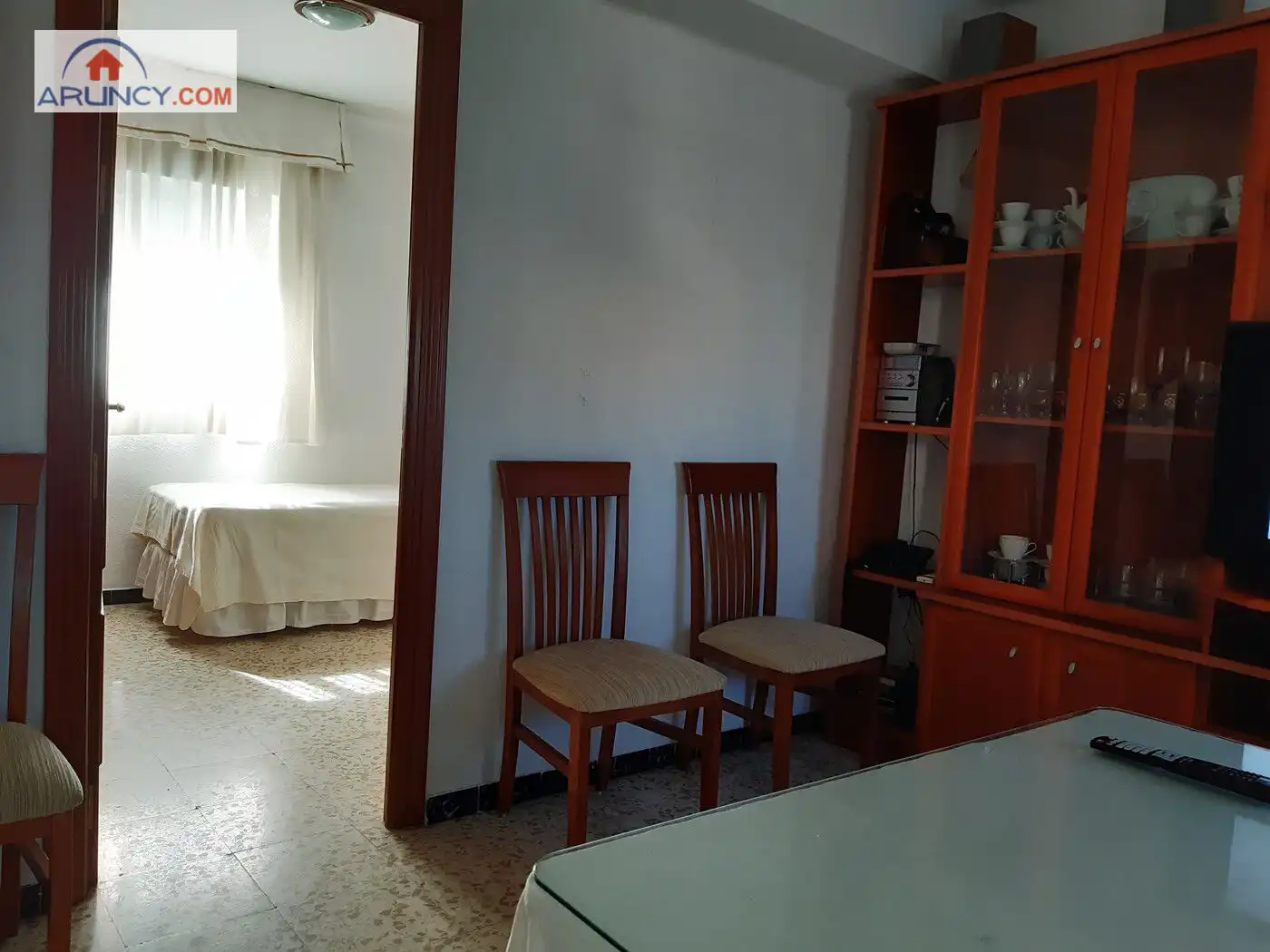 Dining room of Flat for sale in  Sevilla Capital  with Terrace and Furnished