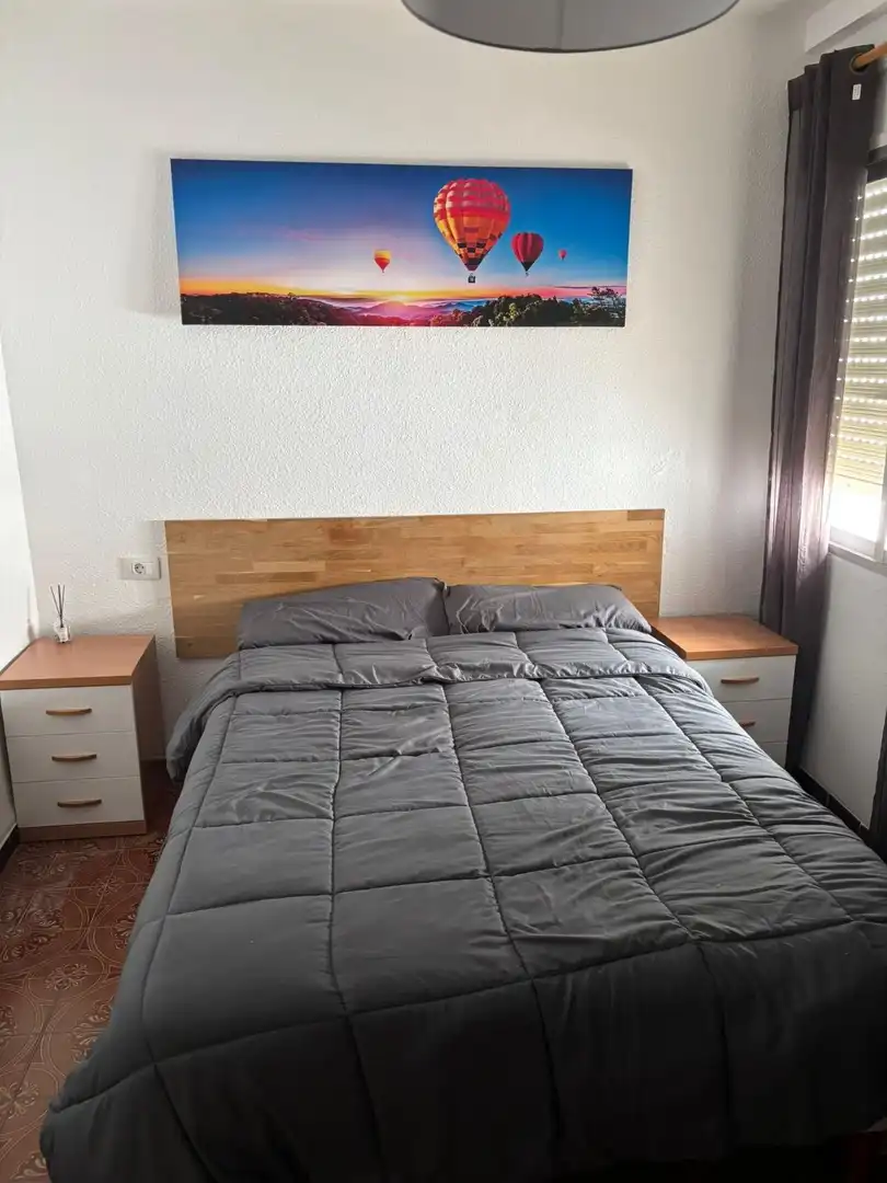 Habitación de Apartamento de alquiler en Moncofa con Aire acondicionado, Calefacción y Terraza