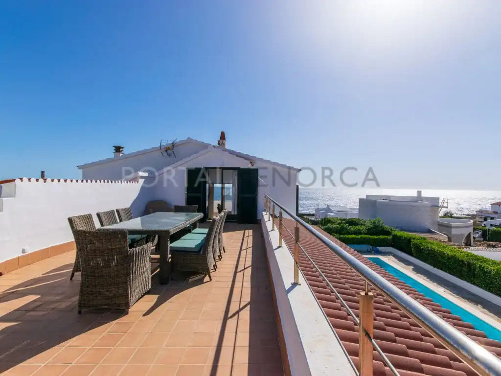 Terrassa de Casa o xalet en venda en Sant Lluís amb Terrassa i Piscina