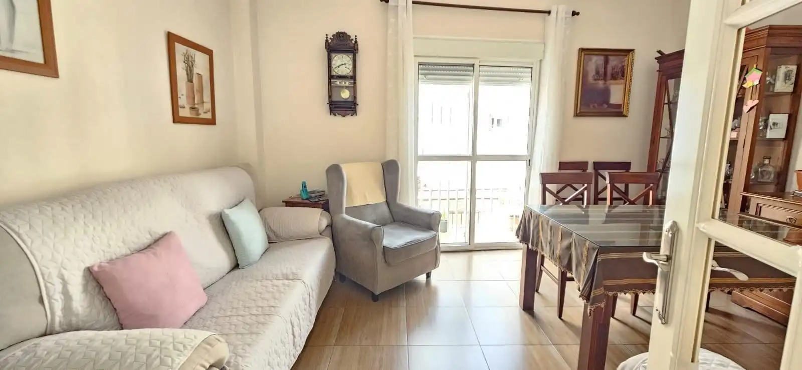 Sala de estar de Casa o chalet en venta en  Sevilla Capital con Aire acondicionado y Terraza